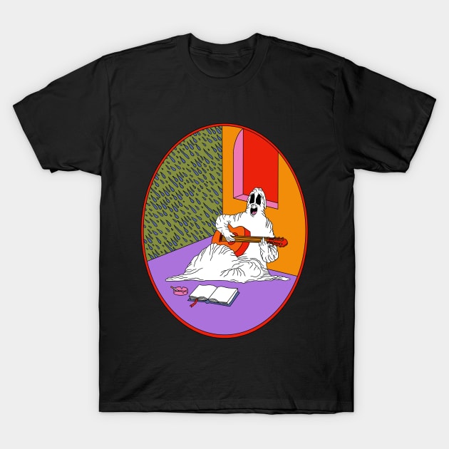 Ghost Song T-Shirt by motelgemini